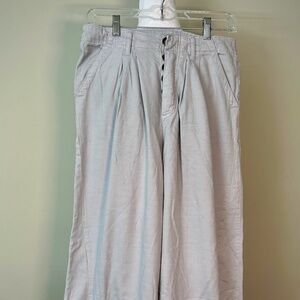 Wide Leg Trousers in a Baby Blue by Free People (6)